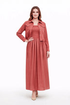 Western Smoking Coat Maxi (W-712)