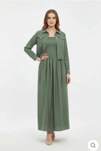 Western Smoking Coat Maxi (W-712)