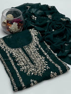 2 Piece Chiffon Kurta Gotta