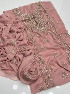 2 Piece Chiffon Kurta Gotta