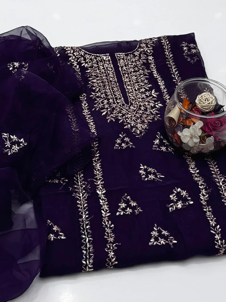 2 Piece Organza Gotta