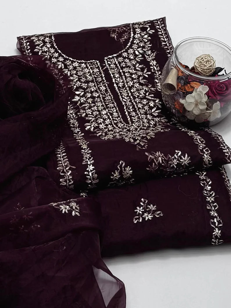 2 Piece Organza Gotta