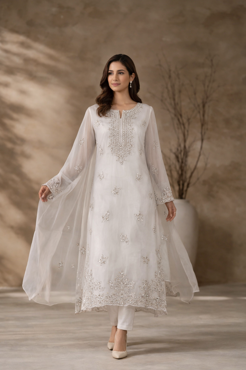 2 Piece Organza Gotta