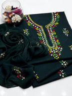 Multi Paaka Gotta Shirt on Pure Lawn