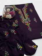 Multi Paaka Gotta Shirt on Pure Lawn